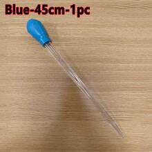 1pc Fish Tank Water Change Drip Feeder, PE Material Drip Design, Convenient For Feeding Small Fish And Cleaning Fish Tank Waste - Straight Head - View 8