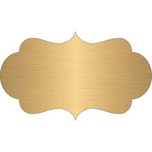 1pc Customized Engraved Plastic Nameplate, Personalized Text Door Sign, Various Shapes Decorative Nameplate, Customized Wall And Door Sign, Metallic Surface, Suitable For Home, Office, Farmhouse Decor, Housewarming Gift, Room Identification Sign; Housewarming Gift, New Home Gift, Office Door Sign, Studio, Salon, Cafe Commercial Signage; Wedding Table Sign, Event Identification, Family Memorial Plaque; Mailbox Label Sign. - Multicolor - View 15