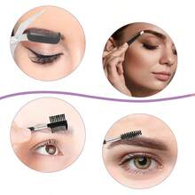 6pcs Tweezers Set, , Eyebrow Grooming Set, Eyebrow Tool Set, Includes Razor, Brush, Scissors, Tweezers, Eyebrow Trimmer And Shaver, Exfoliating And Hair Removal Tools, Body Hair Trimmer And Facial Set, Travel, Bedroom, Affordable, Cosmetics, Makeup Tools, Travel Essentials - Eyebrow Grooming Kit - View 5