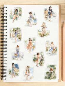 50pcs Vacation Themed Stickers PET Material For Adults Teens Sticker Enthusiasts Scrapbooking Journaling Laptops Skateboards Add A Fun Touch To Your Devices! - one-size - View 5