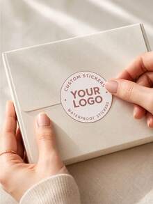 1/24/96/180pcs Customizable All-Match Round Stickers, Personalized Text, Pattern & Exclusive Content, Minimalist Versatile Design, Suitable For Gift Packaging, Sealing Decoration, Scrapbooking, Diary Decoration, Card Decoration - Multicolor 1 - View 6