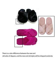 Autumn/Winter Home Open-Toe Plush Slippers, Breathable And Warm, Comfortable And Lightweight, Essential For Women, Thoughtful Gift For Family And Friends - Multicolor - View 10