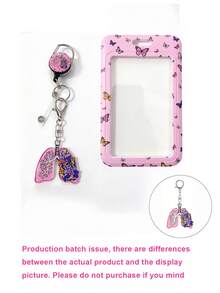 Medical Theme Phone Lanyard Card Holder, Free Medical Theme Acrylic Pendant, ID Card Storage Box, Anti-Loss Lanyard, Student ID Card Holder, Self-Service Restaurant Card Holder, Small Card Slot, Bus Card Holder, Non-Induction, Bank Card Holder, Subway Card Storage, Adjustable Portable ID Card Holder Decorative Keychain, Suitable For Office Workers And Students, Commuting, Couple Card Holder, Bank Card Holder, Travel Essential, Back To School, Easter, Teacher's Day Gift - Multicolor - View 10