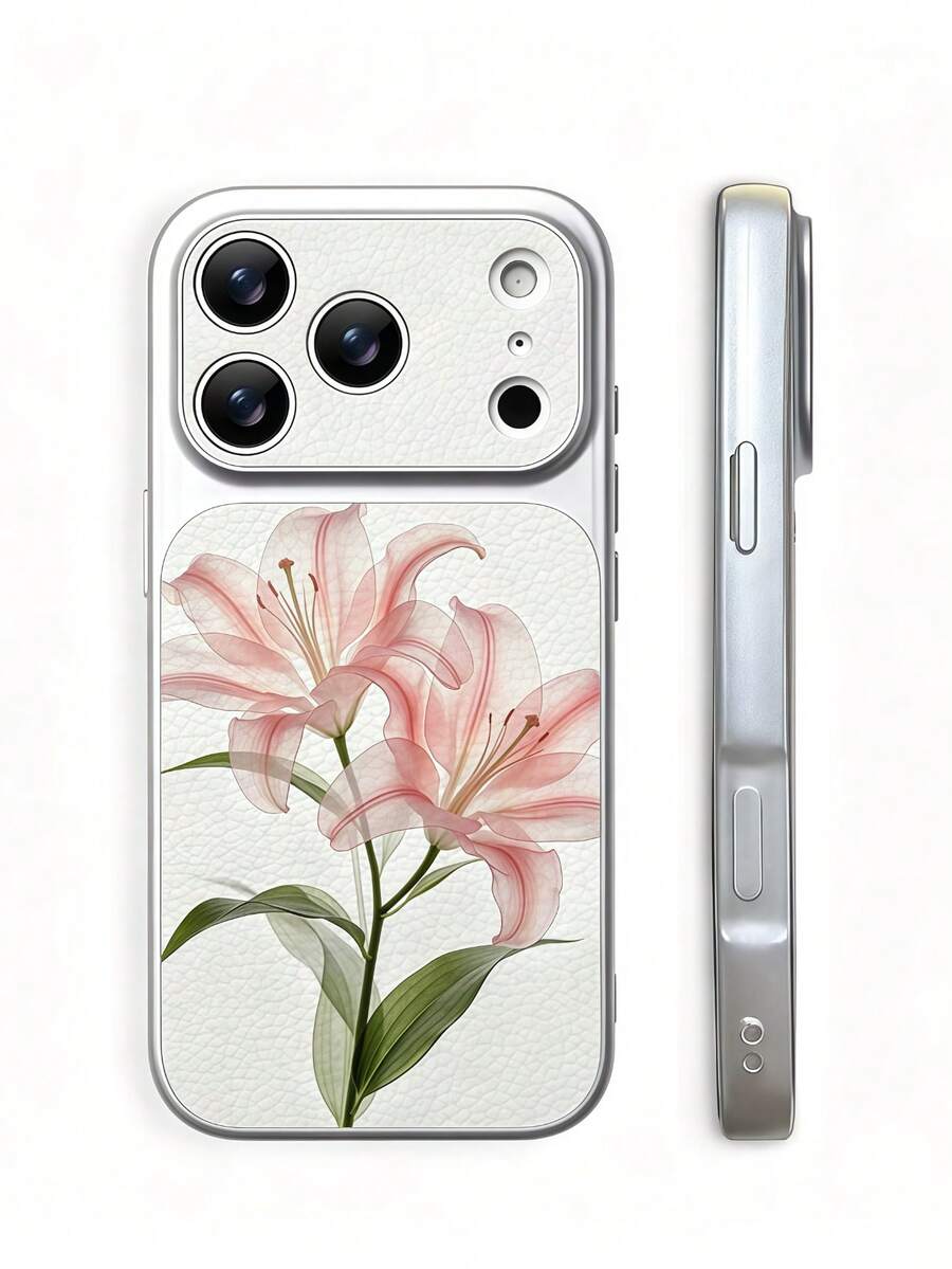 Étui de téléphone à couverture complète en TPU avec imprimé bouquet floral rose, compatible avec Apple 18 Pro Max/17 Pro Max/16 Pro Max/15 Pro Max/14 Pro Max/13 Pro Max/12 Pro Max/11 Pro Max/Galaxy S26 S25 S24 Ultra S24 Plus S24 FE S23 S22 A55 A54 A53 A52 A50 A30 A42 A35 A34 A33 A25 A24 A20 A30 A15 A17/ Smart 8/ Hot 40i/Spark 20/Spark 20C/ 2024/ Honor X9A X9B X9C X9D X5 X5B X5C X6A X6B X6C X6D X7A X7B X7D X8A X8B X8C X8D X9A X9B X9C 400Lite 600 600Pro 600 Lite - Argent - Voir 1