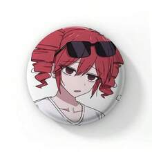 Pop Virtual Singer Kasane Soft Button Pins Cute Cartoon Girl Badge Round Brooch On Backpack Accessories Jewelry Gift For Friend Cartoon Badge Creative Anime Figure Pins - 58 mm - View 30