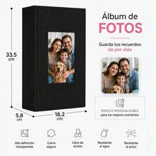 Acid-Free & Archival Page Photo Albums - Black - View 2
