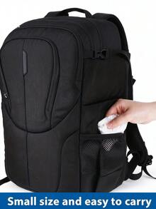 New 110CM Extra Large Waterproof Rain Cover, Backpack Rain Cover, Outdoor Backpack Waterproof Rain Cover, Lightweight Elastic Protective Cover, With Elastic Band, Compact And Easy To Carry, Suitable For Hiking, Travel And Cycling Protection (Fits Under Airplane Seat Storage) - Multicolor - View 3
