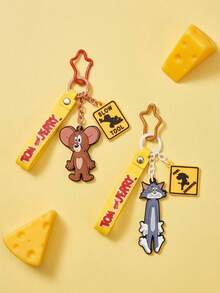 TOM & JERRY Keychain, Bag Decoration, Bag Hanger Chain - Multicolor - View 1