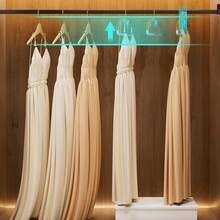 10pcs/5pcs Home Short Neck Hangers, Space-Saving, Non-Slip, No Mark, Reduced Neck, For Skirts, T-Shirts, Shirts, Coats, Pants, New Design, Short Style, Anti-Shoulder Angle, Suitable For Suits, Dresses And More - Multicolor - View 4