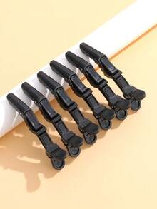 10/5/1pc Multi-Color Crocodile Hair Clips, Durable Non-Slip Grip, Easy To Style, Suitable For Dyeing, Perming And Sectioning, High-Quality Plastic Crocodile Clips, Suitable For Hairstylists And Home Users - Multicolor - View 2