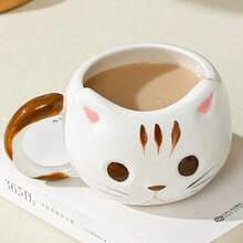 HappyWare Original Kawaii Cat Coffee Mug - White - View 3