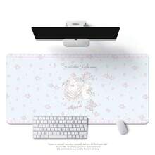 Leather Desk Mat, Floral Print Bunny Bear Tablecloth, Ins Style Japnese Korean Female Computer Desktop Gaming Mat, Office And Home Desk Keyboard Mat, Waterproof Anti Slip And Stain Resistant Mouse Pad - View 14