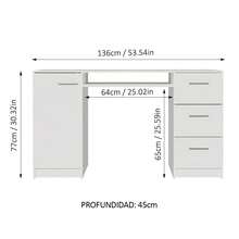 MADESA Conference Tables & Chair - White - View 4