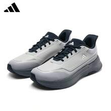 Adidas 男女同款新款戶外防潑水百搭輕便運動休閒鞋舒適耐磨跑步鞋 - 灰色 - 查看 4