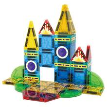 Children's Magnetic Building Blocks Toy, Can Be Freely Combined. An Educational Magnetic Toy That Stimulates Children's Hands-On Ability - Multicolor - View 8