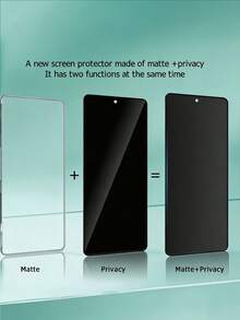 6pcs Matte Anti Spy Ceramic Soft Screen Protection, Anti Peeping Phone Screen Protector, Anti Glare Anti Fingerprint Shock Resistant Nano Ceramic Film, Case Friendly Scratch Resistant Screen Guard Compatible With IPhone 18 17 Pro Max 16/Compatible With Samsung Galaxy S26/Compatible With Xiaomi 17T 15T 14T Note 14 Honor 600 - Black - View 5