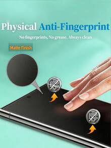 6pcs Matte Anti Spy Ceramic Soft Screen Protection, Anti Peeping Phone Screen Protector, Anti Glare Anti Fingerprint Shock Resistant Nano Ceramic Film, Case Friendly Scratch Resistant Screen Guard Compatible With IPhone 18 17 Pro Max 16/Compatible With Samsung Galaxy S26/Compatible With Xiaomi 17T 15T 14T Note 14 Honor 600 - Black - View 9