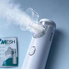 Nebulizador portátil MESH con accesorios - Blanco - Ver 1