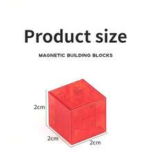 36/48/72pcs Magnetic Building Blocks - Stacking Toys, Colorful Design, Creative Learning Gift (Birthday, Christmas, Halloween), Suitable For Boys And Girls, Geometric Shapes, Imagination Games - Gold - View 4