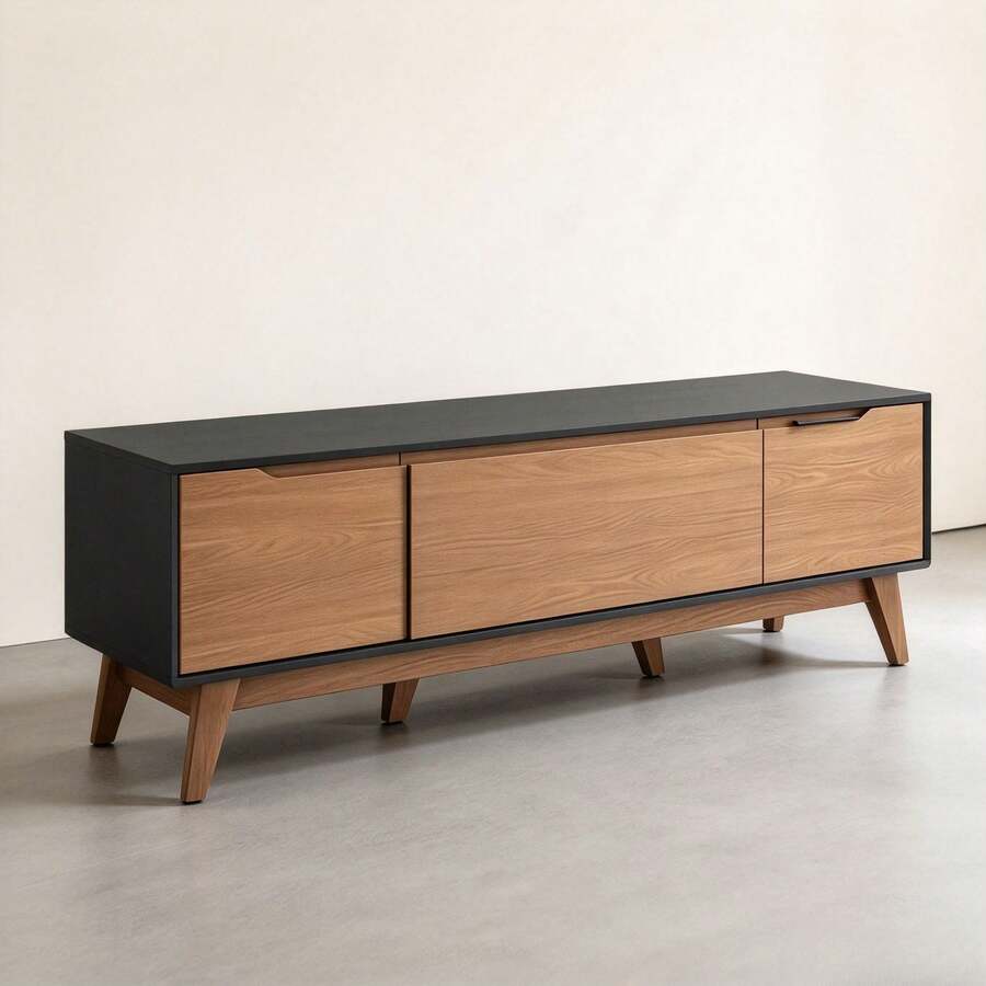 Television Stands & Entertainment Centers - Black - View 1