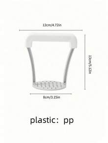 Potato Masher Hand Press Smasher For Vegetables And Fruits Cooking Blender Tool Back To School Dorm House Apartment Fall Kitchen Room Home Decor Halloween Christmas Wedding Birthday Baking Party Table Camping Coffee Bar Essentials Accessories - Multicolor - View 8