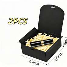 10pcs - Black Gift Boxes With Lids, Large, Medium, Small Sizes, Groomsman Proposal Boxes, Luxury Black Gift Boxes With Ribbons For Wedding Boxes, Birthday Boxes, Party Boxes, Christmas Boxes, Bridesmaid Boxes, Back To School Gift Boxes, Graduation Gifts, Valentine's Day Gift Boxes - Multiple Styles - View 15