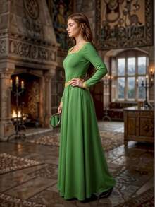 Cosplay Clothing - Olive Green - View 2