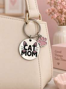 Cat Mom Keychain Gift - Ideal For Mother's Day, Anniversaries, Birthdays, Christmas, Thanksgiving, Weddings, And Any Holiday, Perfect For Friends - Multicolor - View 11