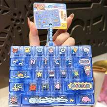 [Satisfying Click] Mini Mechanical Keyboard Stress Relief Toy | 26 Colorful Keys | Real Mechanical Feel | Dual Mode (Silent/Crisp) | Ultimate Office Stress Reliever | Bag Charm | Creative Gift For Colleagues - Multicolor - View 13