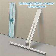 1/2 Pcs Multi-Functional Foldable Squeegee Glass Window Scraper, High-Rise Window Glass Squeegee, Professional Cleaning Tool - Suitable For Living Room Organization, Bathroom Cleaning, Kitchen Cleaning - Perfect Cleaning Gift For Thanksgiving And Christmas - Multicolor - View 9