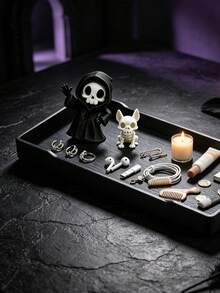 Gothic Ornament And Pet Statue Decoration Storage Tray, Dressing Table Ring And Watch Storage, Multifunctional Dressing Area Jewelry Tray, Halloween - Multicolor - View 6
