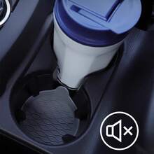 4/2pcs Silicone Car Cup Holder Coasters - Non-Slip Universal Cup Holder, Suitable For All Car Models ( Storage Organizer Travel Essential Back To School Dorm Storage - Multicolor - View 7