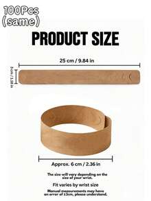 Customizable Paper Wristbands, 2 Colors Available, Soft And Comfortable, Can Print Your Custom Text Or Logo, Suitable For Party Entry, Large Events, Concerts, VIP Access, Festivals, Nightclubs And Event Identification - Multicolor - View 17