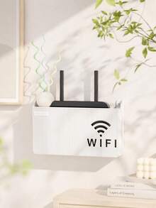 1 cái giá đựng router bằng nhựa - trắng - Xem 2