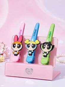 THE POWERPUFF GIRLS X Joivida Cute Clip Suitable For Daily Wear - Multicolor - View 1