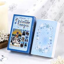 Winter Magic Tarot Cards, 78 Cute Anime Style Tarot Deck, Ice And Snow Style Tarot Cards, Cartoon Winter Castle Pattern, Tarot Enthusiast Gift, Spiritual Guidance Cards, Exquisite Gift Box Set, Friend Gift, Holiday Gift - Winter Magic - View 5