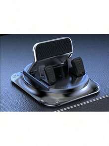 Car Mount Holder, Car Dashboard Mount, 360° Free Rotation, Adjustable Stable Phone Holder For Navigation, Answering Calls And Texting, Universal Car Mount - Black - View 4