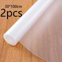 1 Roll Cabinet Liner Mat, Moisture-Proof Heat Resistant Non-Slip Drawer Table Pad, Waterproof Oil Dust Proof For Cabinet Drawer Fridge, Easy To Clean, Kitchen Counter Furniture Storage Mat, Home & Christmas Party Organizer Kitchen Storage Accessories - Multicolor - View 18