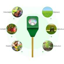 5pcs Soil Moisture Meter, Analog Soil Tester, Suitable For Gardening, Indoor And Outdoor Plants, Model: PUBM - Green - View 3