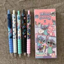 Disney 4pcs Cartoon Stitch Notebook Set, Lined Cartoon Memo Pad, Cartoon Student Notebook, Suitable For School And Office Supplies, Perfect Party Gift, Holiday Gift For Fans. - Multicolor - View 7