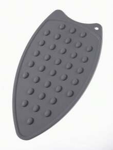 1 miếng đệm ủi bằng silicone, thiết kế hạt nổi chống trượt, thảm mặt bàn chịu nhiệt chống bỏng, có lỗ treo dễ dàng lưu trữ, có thể đỡ bàn ủi điện, phù hợp để ủi quần áo, sắp xếp giặt là tại nhà, ký túc xá, nhà thuê, tủ quần áo, dụng cụ ủi gia đình, vật dụng lưu trữ thiết yếu trong nhà, thảm chịu nhiệt để bàn, miếng đệm gia dụng đa năng - tấm lót ủi - Xem 10