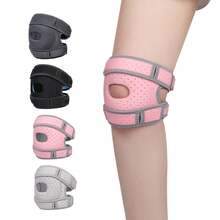 ZKBBO 1pc Adjustable Patella Knee Support Strap, Double Adjustable Pressure Knee Sleeve, Patellar Tendon Support, Unisex, For Sports - Multicolor - View 7