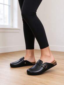 Women Home Slippers - Black - View 6