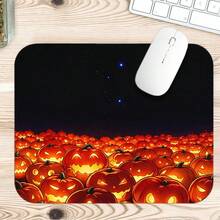 1pc Halloween Jack O Lantern Gaming Desk Mat, Multi-Purpose Makeup Nail Art Table Pad, Large Non Slip Desktop Protector S/M/L/XL - View 11