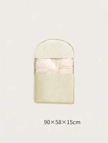 3 Sizes Beige Compression Storage Bags - 40% Space Saving Vacuum Seal, Suitable For Down Jackets And Winter Wardrobe, Transparent Luxury Storage, With Durable Zipper - Multicolor - View 8