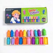 Fun The Bottle Game Children's Color Memory Beverage Matching Game Brain Puzzle Toy, Desktop Interactive Fun Gift Birthday Gift Christmas Easter Party Favor Holiday Gift - Multicolor - View 10