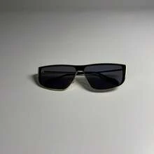 1 Pair Women's Y2K Retro Tortoise Shell Small Rectangular Fashion Fashion Glasses, Thick Frame Dark Green Lenses, Suitable For Daily Wear, Vacation, Street Style - Black - View 5
