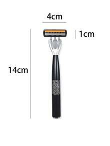37Pcs,Men's Shaving Razor,Manual Shaver For Face,Hair Removal,Men Grooming Supplies,Replacement Razor Blades,Facial Razor - A - View 8