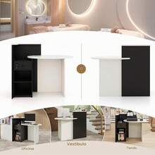 Reception Desks - Black and White - View 5