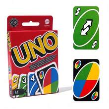 Splendor 1 Box UNO Classic Card Game Color And Number Matching Cards Family And Friends Fun Game 112 Cards Customizable And Erasable Includes Wild And Special Action Cards Suitable For Birthday Party Christmas Gift - Multicolor - View 2